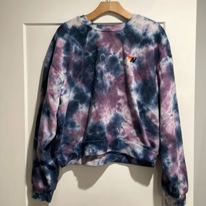 Aviator Nation tie dye sweatshirt
